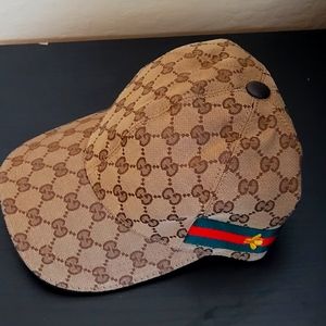 Original GG canvas baseball hat with Web
